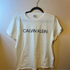 Calvin Klein logo t shirt